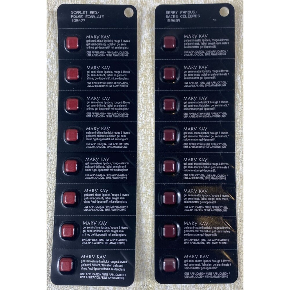 126 Mary Kay® Supreme Hydrating Lipstick Sample Packs 16 Different Shades New - Picture 6 of 7